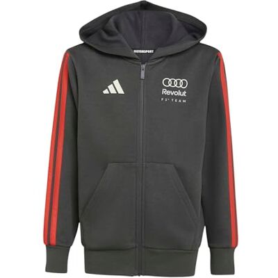 Adidas Unisex Bambini e Ragazzi Audi Revolut Formula One Team Dna Full Zip Sweatshirt, Utility Black, 15-16 Years Adidas Unisex Bambini e Ragazzi Audi Revolut Formula One Team Dna Full Zip Sweatshirt, Utility Black, 15-16 Years