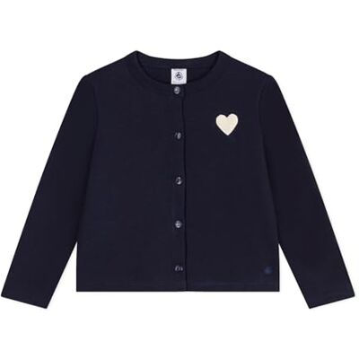 Petit Bateau Cardigan Bambino in Cotone Uni Petit Bateau Cardigan Bambino in Cotone Uni