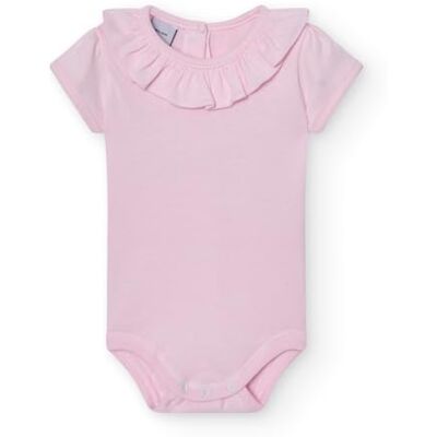 BABIDU Body Neonato Manica Corta Collo a Volant 100% Cotone, Body Neonato Tessuto Anallergico Morbido e Traspirante per Pelli Sensibili, Prima Indossata, Abbigliamento Unisex Neonato e Bambina BABIDU Body Neonato Manica Corta Collo a Volant 100% Cotone, Body Neonato Tessuto Anallergico Morbido e Traspirante per Pelli Sensibili, Prima Indossata, Abbigliamento Unisex Neonato e Bambina