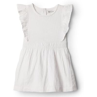 Amazon Essentials x Sofia Grainge Vestito di Lino Bambine e ragazze, Bianco, 4 anni Amazon Essentials x Sofia Grainge Vestito di Lino Bambine e ragazze, Bianco, 4 anni