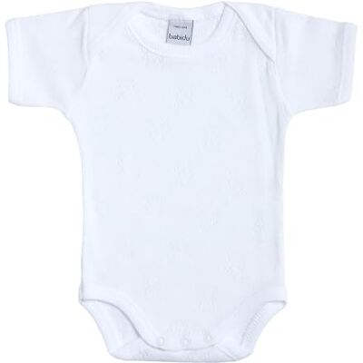 BABIDU Body Neonato Manica Corta Orsi Traforati 100% Cotone, Body Neonato, Prima Indossata, Abbigliamento Unisex Neonato e Bambina, Tessuto Anallergico Morbido e Traspirante per l'Uso Quotidiano BABIDU Body Neonato Manica Corta Orsi Traforati 100% Cotone, Body Neonato, Prima Indossata, Abbigliamento Unisex Neonato e Bambina, Tessuto Anallergico Morbido e Traspirante per l'Uso Quotidiano