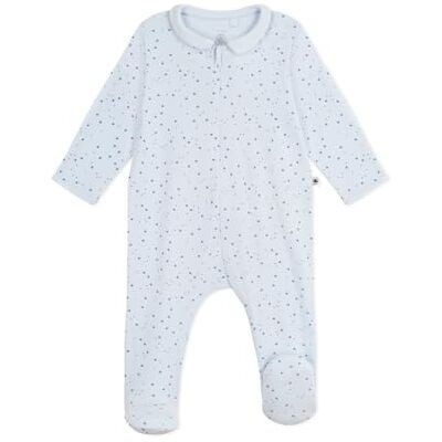 Petit Bateau Pigiama Bambino in Cotone con Colletto Stampato a Stelle 03 Abbigliamento da Notte Unisex per Bambini (Confezione da 1), Blu Blu, 12 Mesi Petit Bateau Pigiama Bambino in Cotone con Colletto Stampato a Stelle 03 Abbigliamento da Notte Unisex per Bambini (Confezione da 1), Blu Blu, 12 Mesi