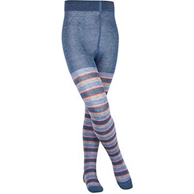 Falke Mixed Stripe, Collant Unisex Bambini, Cotone, Blu (Light Denim 6660), 80-92 pacco da 1 Falke Mixed Stripe, Collant Unisex Bambini, Cotone, Blu (Light Denim 6660), 80-92 pacco da 1