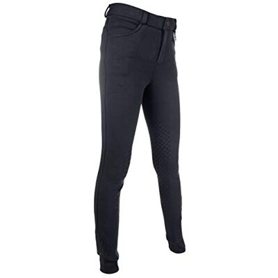 HKM Reithose -Kids Slimline Easy- Silikon-kniebesatz6900, Pantaloni Unisex Adulto HKM Reithose -Kids Slimline Easy- Silikon-kniebesatz6900, Pantaloni Unisex Adulto
