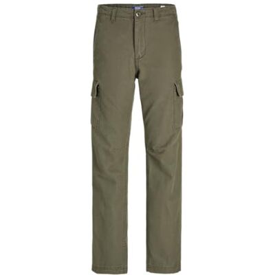 Jack & Jones JPSTKANE JJBARKLEY Cargo Pant Noos MNI, Pantaloni Cargo Bambino, Olive Night, Jack & Jones JPSTKANE JJBARKLEY Cargo Pant Noos MNI, Pantaloni Cargo Bambino, Olive Night,