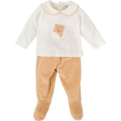 BABIDU Set di 2 pezzi di cotone, design morbido e traspirante, ideale per neonato, uso quotidiano BABIDU Set di 2 pezzi di cotone, design morbido e traspirante, ideale per neonato, uso quotidiano