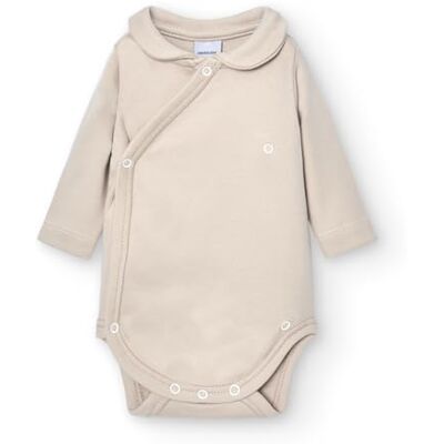 BABIDU Body Neonato Incrociato a Maniche Lunghe 100% Cotone con Collo, Body Neonato e Prematuro, Tessuto Morbido e Anallergico per Pelli Sensibili, Abbigliamento Unisex per Neonato BABIDU Body Neonato Incrociato a Maniche Lunghe 100% Cotone con Collo, Body Neonato e Prematuro, Tessuto Morbido e Anallergico per Pelli Sensibili, Abbigliamento Unisex per Neonato