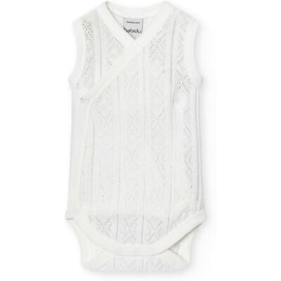 BABIDU Body per Neonato Incrociato Senza Maniche in Cotone 100%, Body in Tessuto Perlato Morbido e Traspirante, Abbigliamento Ideale per Neonati e Ragazze, Design Unisex per la Prima Usura BABIDU Body per Neonato Incrociato Senza Maniche in Cotone 100%, Body in Tessuto Perlato Morbido e Traspirante, Abbigliamento Ideale per Neonati e Ragazze, Design Unisex per la Prima Usura