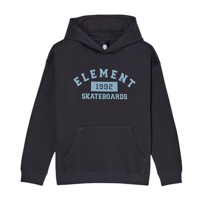 Element Felpa con Cappuccio Home Team PO Y Bambino Nero Element Felpa con Cappuccio Home Team PO Y Bambino Nero