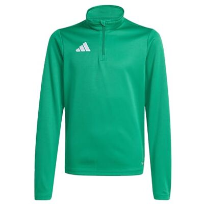 Adidas Unisex Bambini e Ragazzi Entrada26 Training Top Kids Sweatshirt, Team Green/White, 13-14 Years Adidas Unisex Bambini e Ragazzi Entrada26 Training Top Kids Sweatshirt, Team Green/White, 13-14 Years