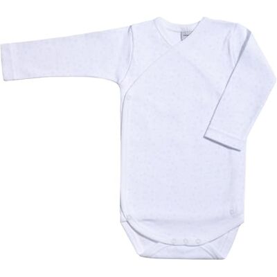 BABIDU Body Neonato Manica Lunga 100% Cotone, Body Neonato, Colletto Americano con Stampa Stelle, Tessuto Traspirante Anallergico per Pelli Sensibili, Abbigliamento Invernale Unisex Neonato e Bambina BABIDU Body Neonato Manica Lunga 100% Cotone, Body Neonato, Colletto Americano con Stampa Stelle, Tessuto Traspirante Anallergico per Pelli Sensibili, Abbigliamento Invernale Unisex Neonato e Bambina
