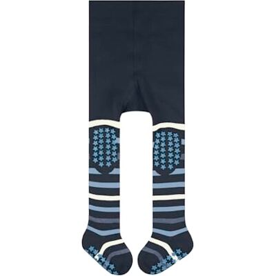 Falke Multi Stripe B Ti cotone con suola in gomma 1 pezzo, Collant Unisex Bimbi 0-24, Blu Space Blue 6116, 74-80 Falke Multi Stripe B Ti cotone con suola in gomma 1 pezzo, Collant Unisex Bimbi 0-24, Blu Space Blue 6116, 74-80