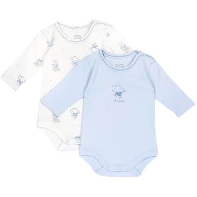 Chicco Body a Manica Lunga Bimbo 0-24 de Manga Larga Fabricado en Algodón Suave con Abertura en el Hombro y Botones FW25 253 Chicco Body a Manica Lunga Bimbo 0-24 de Manga Larga Fabricado en Algodón Suave con Abertura en el Hombro y Botones FW25 253