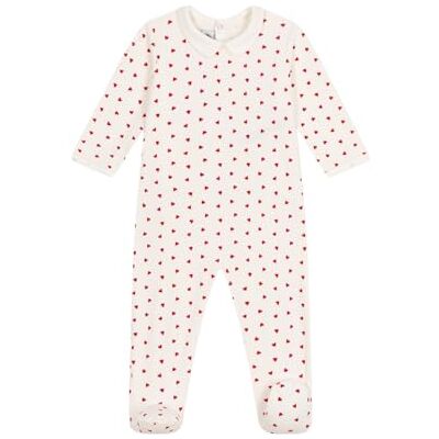 Petit Bateau A0B54 Pigiama A Maniche Lunghe Con Ponte Sul Retro Bimba 0-24 Marshmallow/Terkuit 12 Mesi Petit Bateau A0B54 Pigiama A Maniche Lunghe Con Ponte Sul Retro Bimba 0-24 Marshmallow/Terkuit 12 Mesi