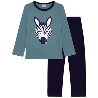 Petit Bateau Pigiama Bambino in Velluto, Sera/Gobelin, 3 Anni Petit Bateau Pigiama Bambino in Velluto, Sera/Gobelin, 3 Anni