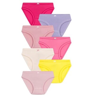 Petit Bateau Set di Mutandine per Bambini in Cotone Tinta Unita Petit Bateau Set di Mutandine per Bambini in Cotone Tinta Unita