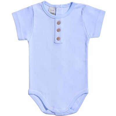 BABIDU Body per Neonato a Maniche Corte con Abbottonatura in Cotone 100%, Body per Neonato Morbido e Traspirante, Ideale per Neonato, Primo Indossato, Comodo Abbigliamento Unisex per Neonato e Bambina BABIDU Body per Neonato a Maniche Corte con Abbottonatura in Cotone 100%, Body per Neonato Morbido e Traspirante, Ideale per Neonato, Primo Indossato, Comodo Abbigliamento Unisex per Neonato e Bambina