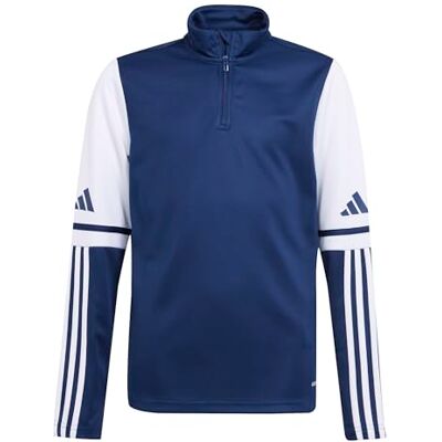 Adidas Unisex Bambini e Ragazzi Squadra25 Training Top Kids Sweatshirt, Team Navy Blue 2/White, 7-8 Years Adidas Unisex Bambini e Ragazzi Squadra25 Training Top Kids Sweatshirt, Team Navy Blue 2/White, 7-8 Years
