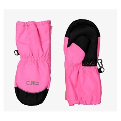 CMP Guanti da sci Baby Taslan, Pink Fluo, 3A CMP Guanti da sci Baby Taslan, Pink Fluo, 3A