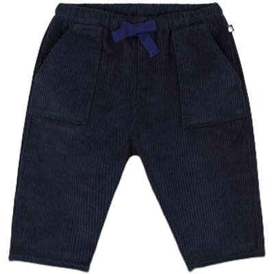 Petit Bateau , Pantaloni Bimbo 0-24, Blu Smoking, 12 mesi Petit Bateau , Pantaloni Bimbo 0-24, Blu Smoking, 12 mesi