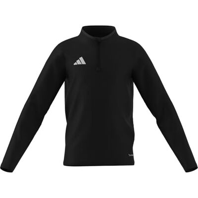Adidas Unisex Bambini e Ragazzi Entrada26 Training Top Kids Sweatshirt, Black/White, 9-10 Years Adidas Unisex Bambini e Ragazzi Entrada26 Training Top Kids Sweatshirt, Black/White, 9-10 Years