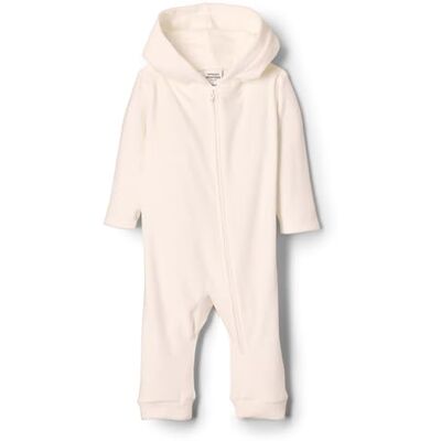 Amazon Essentials x Sofia Grainge Tuta con Cappuccio in Velours Unisex Bimbi, Avorio, 3-6 Mesi Amazon Essentials x Sofia Grainge Tuta con Cappuccio in Velours Unisex Bimbi, Avorio, 3-6 Mesi