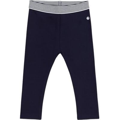 Petit Bateau Jegging Bambino Spesso in Cotone Tinta Unita, per Fumare., 6 Mesi Petit Bateau Jegging Bambino Spesso in Cotone Tinta Unita, per Fumare., 6 Mesi