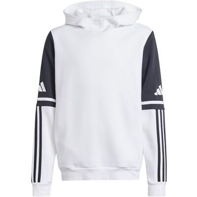 Adidas Unisex Bambini SQUADRA25 SWEAT HOODY KIDS, white, 9-10 Years Adidas Unisex Bambini SQUADRA25 SWEAT HOODY KIDS, white, 9-10 Years