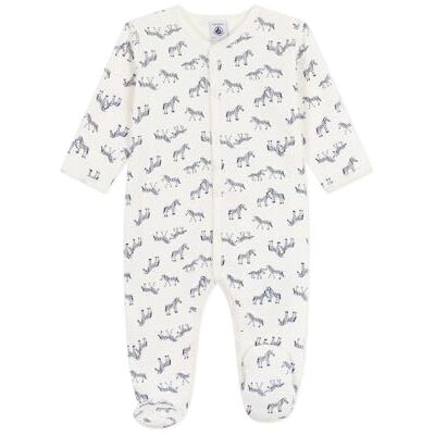 Petit Bateau Pigiama Bambino in Velluto Stampato Zebra 01 Abbigliamento Notte Unisex Bambino (Confezione da 1), Blu Blu, 24 Mesi Petit Bateau Pigiama Bambino in Velluto Stampato Zebra 01 Abbigliamento Notte Unisex Bambino (Confezione da 1), Blu Blu, 24 Mesi