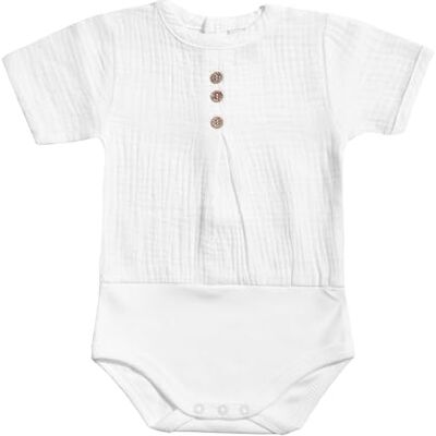 BABIDU Body Neonato Manica Corta 100% Cotone, Body Neonato Realizzato in Morbido Tessuto Bambula, Traspirante e Ipoallergenico per Pelli Sensibili, Chiusura con Bottoni, Abbigliamento Unisex Neonato BABIDU Body Neonato Manica Corta 100% Cotone, Body Neonato Realizzato in Morbido Tessuto Bambula, Traspirante e Ipoallergenico per Pelli Sensibili, Chiusura con Bottoni, Abbigliamento Unisex Neonato