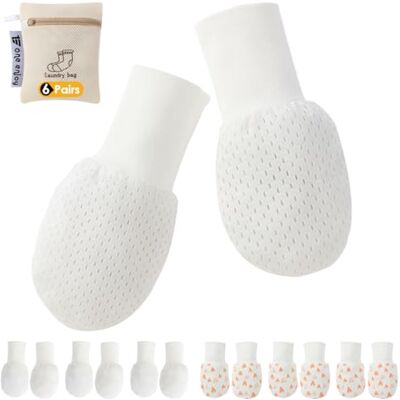 1 one enjoy Guanti Anti-Graffio,Guantini Neonata Guanti Antigraffio 6-12 mesi,100% cotone, Guantini Neonato Antigraffio Muffole Antigraffio Neonato (6-12 mesi) 1 one enjoy Guanti Anti-Graffio,Guantini Neonata Guanti Antigraffio 6-12 mesi,100% cotone, Guantini Neonato Antigraffio Muffole Antigraffio Neonato (6-12 mesi)