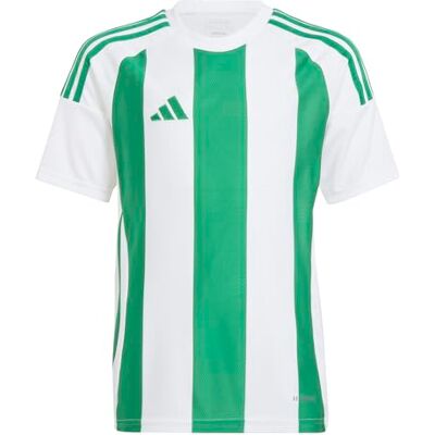 Adidas Unisex Bambini e Ragazzi Striped 24 Jersey Kids Shirt, White/Team Green, 7-8 Years Adidas Unisex Bambini e Ragazzi Striped 24 Jersey Kids Shirt, White/Team Green, 7-8 Years