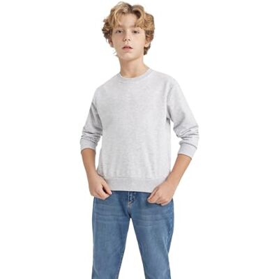 DeFacto Felpa per ragazzi comode felpe per bambini maglioni eleganti e maglioni in pile per ragazzi DeFacto Felpa per ragazzi comode felpe per bambini maglioni eleganti e maglioni in pile per ragazzi