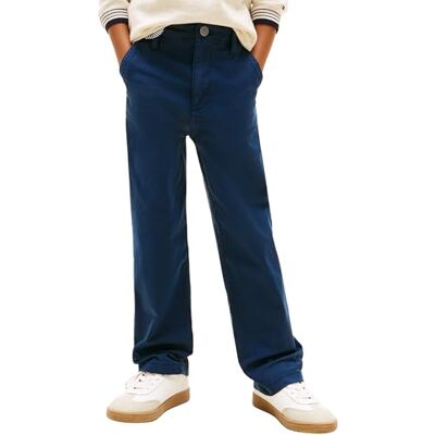 Tommy Hilfiger Pantaloni da Lavoro Rilassati a Spina di Pesce da Ragazzo KB0KB10048 Altri Pantaloni, Blu (Dark Night Navy), 8 Anni, Blu (Dark Night Navy), 8 Anni Tommy Hilfiger Pantaloni da Lavoro Rilassati a Spina di Pesce da Ragazzo KB0KB10048 Altri Pantaloni, Blu (Dark Night Navy), 8 Anni, Blu (Dark Night Navy), 8 Anni