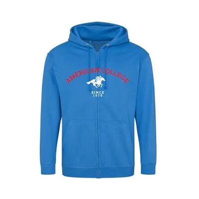 AMERICAN COLLEGE USA , Felpe, Maglioni, Gilet, Hoodie, Bambino, Bambina, Pile, Termico, Sweat Shirt, con Cappuccio, Abbigliamento, Bambini, Unisex, Modello ACSZW3, Indaco, 12 Anni AMERICAN COLLEGE USA , Felpe, Maglioni, Gilet, Hoodie, Bambino, Bambina, Pile, Termico, Sweat Shirt, con Cappuccio, Abbigliamento, Bambini, Unisex, Modello ACSZW3, Indaco, 12 Anni