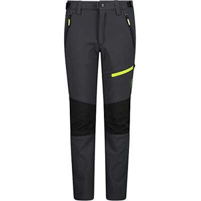 CMP Pantaloni Lunghi da Bambino, Antracite-Nero, 116 CMP Pantaloni Lunghi da Bambino, Antracite-Nero, 116