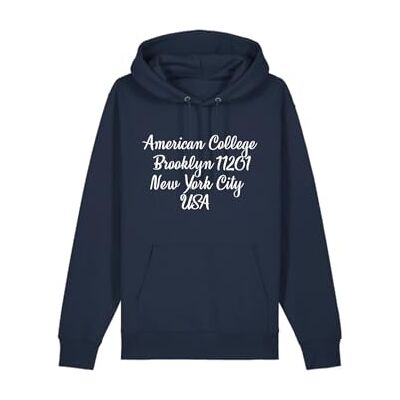 AMERICAN COLLEGE USA , Felpe, Maglione, Gilet, Bambino, Bambina, Hoodies, Sweat Shirt, Atletico, con Cappuccio, Abbigliamento, Bambini, Modello ACS25SW4 Navy Misurare 14A AMERICAN COLLEGE USA , Felpe, Maglione, Gilet, Bambino, Bambina, Hoodies, Sweat Shirt, Atletico, con Cappuccio, Abbigliamento, Bambini, Modello ACS25SW4 Navy Misurare 14A
