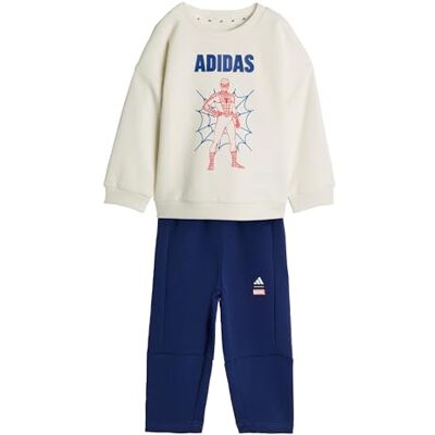 Adidas Mixte bébé MARVEL SPIDER-MAN JOGGER, off white/dark blue, 18-24 Months Adidas Mixte bébé MARVEL SPIDER-MAN JOGGER, off white/dark blue, 18-24 Months