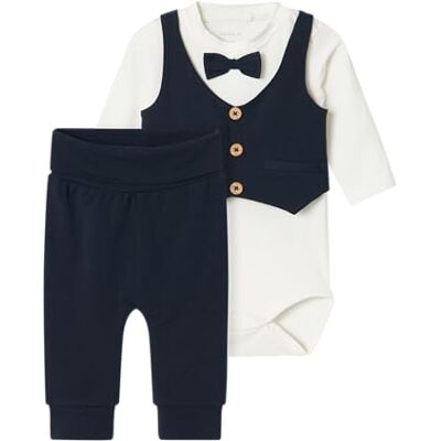 NAME IT Nbmadam LS Body Set Noos, Dark Sapphire/Dettagli: Pantaloni Solidi, 50 NAME IT Nbmadam LS Body Set Noos, Dark Sapphire/Dettagli: Pantaloni Solidi, 50
