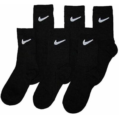 Nike Colorful Pack Crew Calzini per bambini Black 5/7 anni Nike Colorful Pack Crew Calzini per bambini Black 5/7 anni