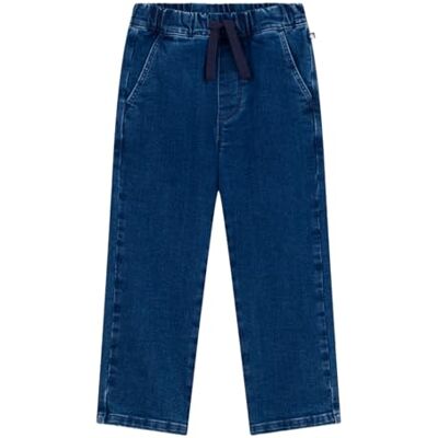 Petit Bateau Pantaloni da Bambino in Denim, Medio lordo, 5 Anni Petit Bateau Pantaloni da Bambino in Denim, Medio lordo, 5 Anni