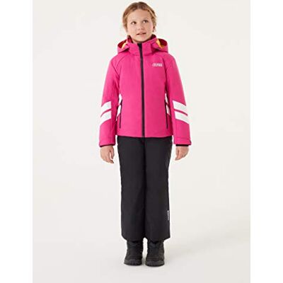 Colmar Abito-, Set di Pantaloni Bambina, Hot Pink-White-Hot P, 4 Colmar Abito-, Set di Pantaloni Bambina, Hot Pink-White-Hot P, 4