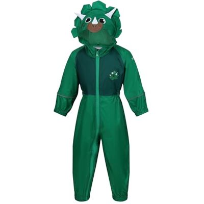 Regatta Kids' Charco Breathable Waterproof Puddle Suit Bambini tutto in una tuta impermeabile Bambini e ragazzi (Pacco da 1) Regatta Kids' Charco Breathable Waterproof Puddle Suit Bambini tutto in una tuta impermeabile Bambini e ragazzi (Pacco da 1)