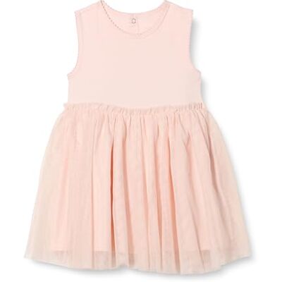 Amazon Essentials Vestito tutù Senza Maniche da Bambina, Rosa Chiaro, 4T Amazon Essentials Vestito tutù Senza Maniche da Bambina, Rosa Chiaro, 4T