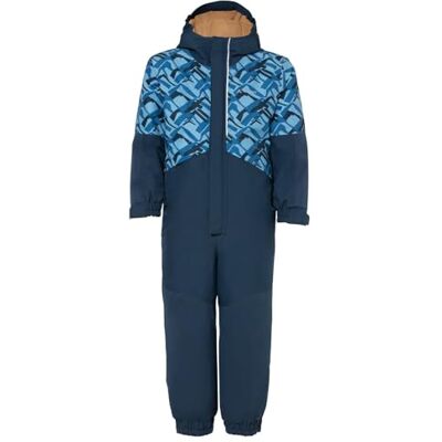VAUDE Kids Snow Cup Overall II Tuta Bambini unisex, dark sea, VAUDE Kids Snow Cup Overall II Tuta Bambini unisex, dark sea,