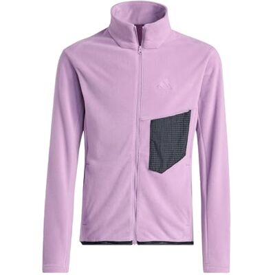 Adidas Mixte Enfant Terrex Kids Multi Full-Zip Fleece, preloved Purple, 13-14 Years Adidas Mixte Enfant Terrex Kids Multi Full-Zip Fleece, preloved Purple, 13-14 Years