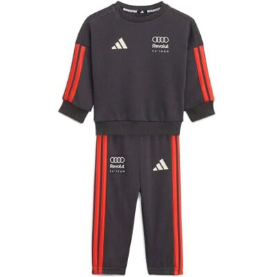 Adidas Unisex Bimbi 0-24 Audi Revolut Formula One Team Dna Baby Jogger Track Suit, utility black, 2-3 Years Adidas Unisex Bimbi 0-24 Audi Revolut Formula One Team Dna Baby Jogger Track Suit, utility black, 2-3 Years