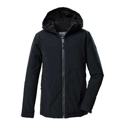 Killtec Bambini e ragazzi Giacca da esterno/giacca funzionale con cappuccio KOW 221 BYS JCKT, schwarz blau, 152, Killtec Bambini e ragazzi Giacca da esterno/giacca funzionale con cappuccio KOW 221 BYS JCKT, schwarz blau, 152,