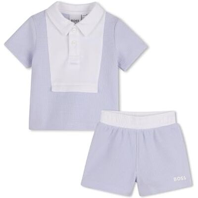 Boss Set Polo+Pantaloncini Baby Boys, Blu, blu, 6 mesi Boss Set Polo+Pantaloncini Baby Boys, Blu, blu, 6 mesi