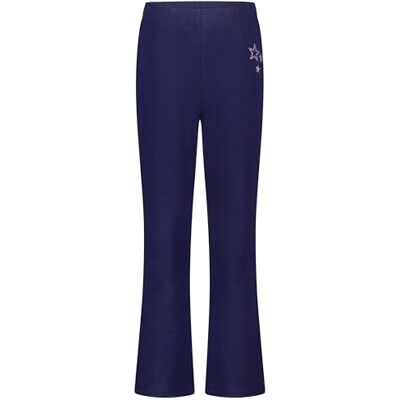 SALT AND PEPPER Girls Sweat Leggings Flared, Blu Navy (True Navy), 122 cm Bambina SALT AND PEPPER Girls Sweat Leggings Flared, Blu Navy (True Navy), 122 cm Bambina